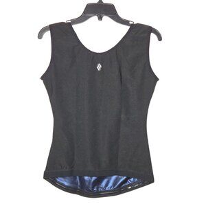 Sweat Shaper‎ Womens Black Athletic Tank Top Size Large/XL Active Slimming Gym